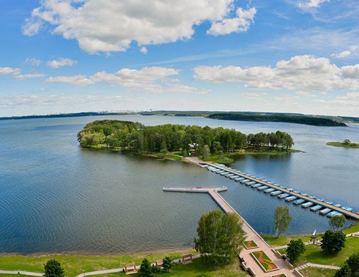 Остров на Минском море - Санаторий «Юность» Беларусь